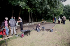 Visitors onsite during the 'open weekend.'