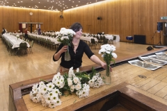 Wandsworth Town Hall Dinner - Art project by Neville Gabie